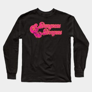 Bright Dungeons & Colorful Dragons (Worn) Long Sleeve T-Shirt